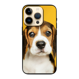 Apple iPhone 14 Pro Soft case (back printed, black)