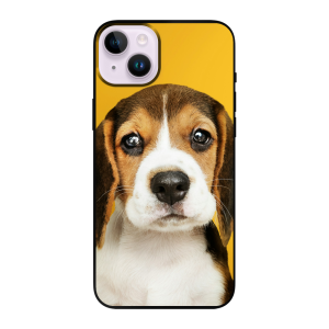 Apple iPhone 14 Plus Soft case (back printed, black)