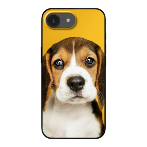 Apple iPhone 16e / iPhone 17e Soft case (back printed, black)