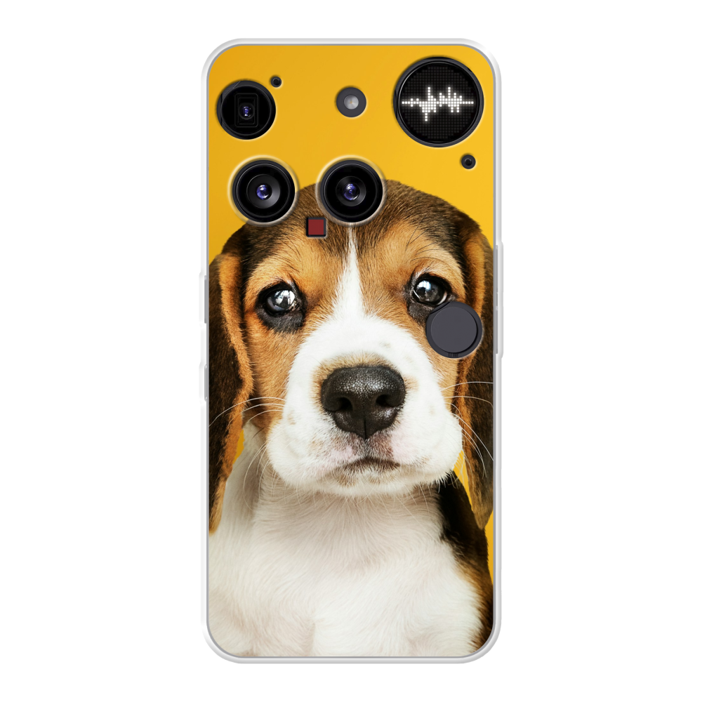 Nothing Phone (3) Soft case (back printed, transparent)