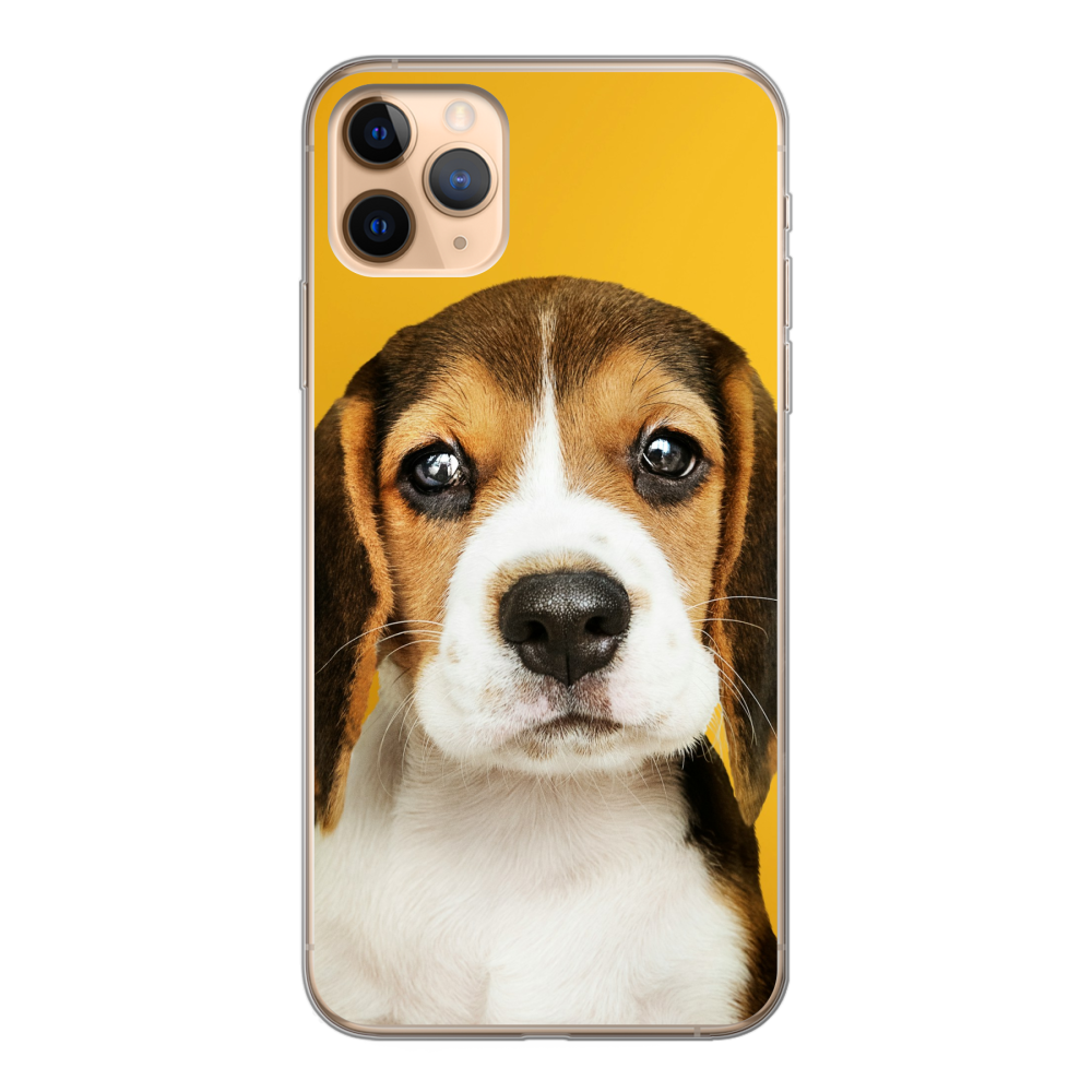 Apple iPhone 11 Pro Max Soft case (back printed, transparent)