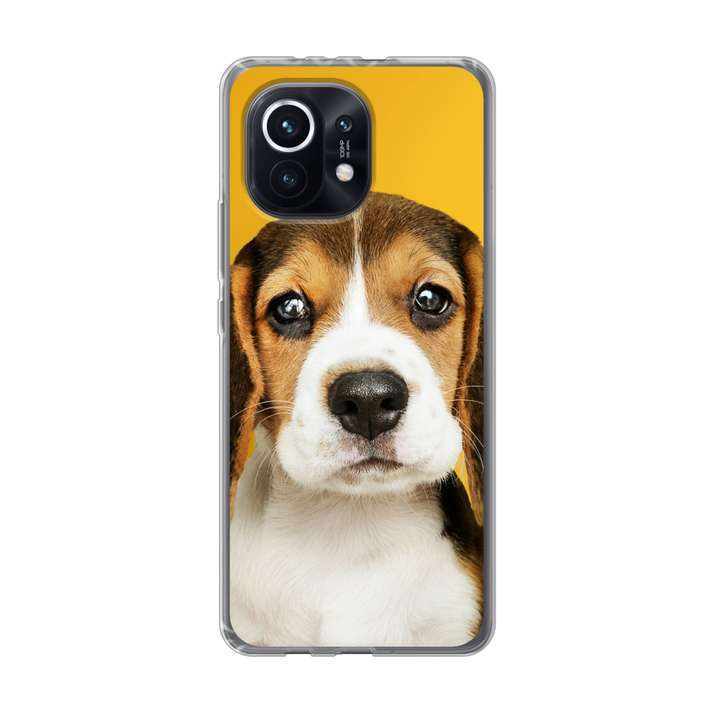 Xiaomi Mi 11 Soft case (back printed, transparent)