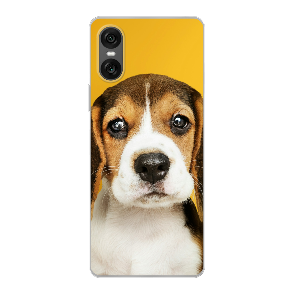 Sony Xperia 10 VI Soft case (back printed, transparent)
