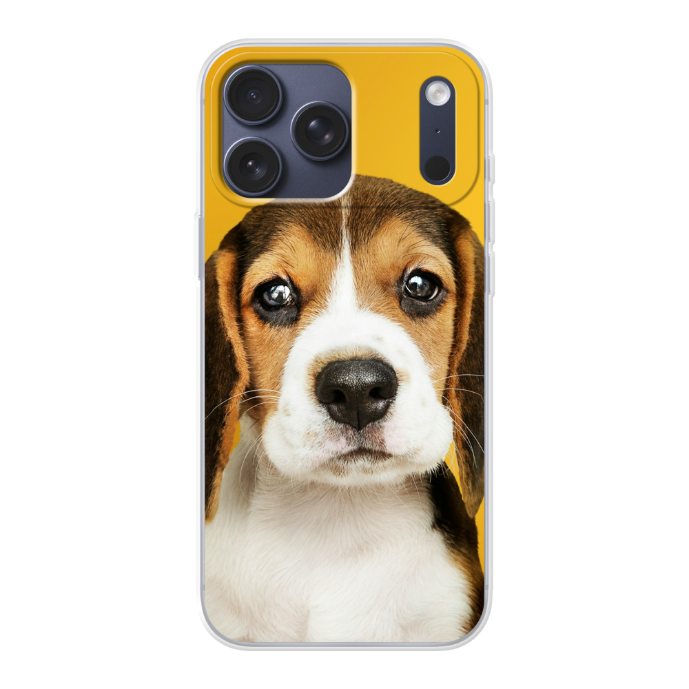 Apple iPhone 17 Pro Max Soft case (back printed, transparent)