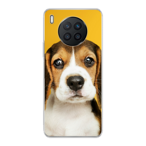 Huawei Nova 8i Soft case (back printed, transparent)