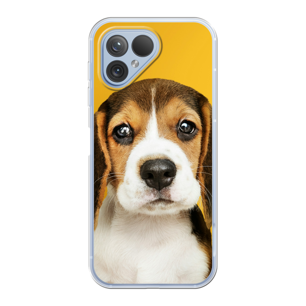 Fairphone 5 Soft case (back printed, transparent)