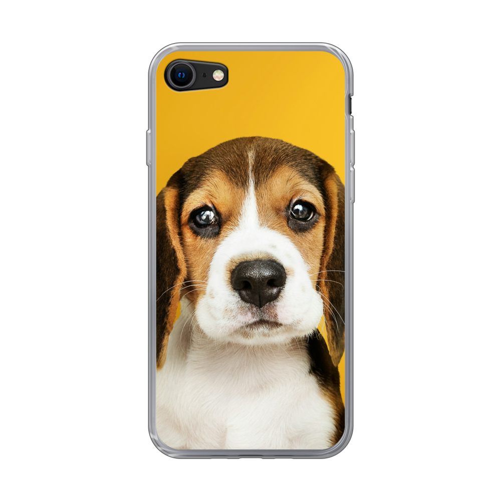 Apple iPhone 7 / 8 / SE (2020) / SE (2022) Soft case (back printed, transparent)