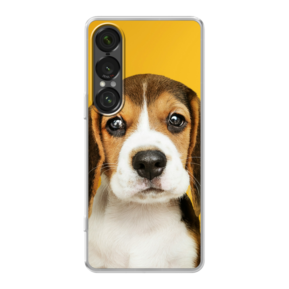 Sony Xperia 1 VII Soft case (back printed, transparent)