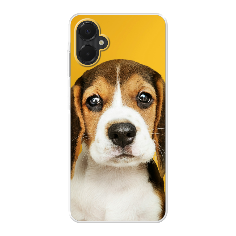 Samsung Galaxy A06 5G soft case (back printed, transparent)