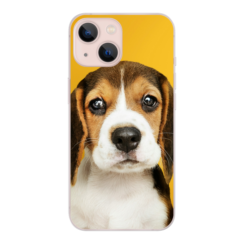 Apple iPhone 13 Soft case (back printed, transparent)