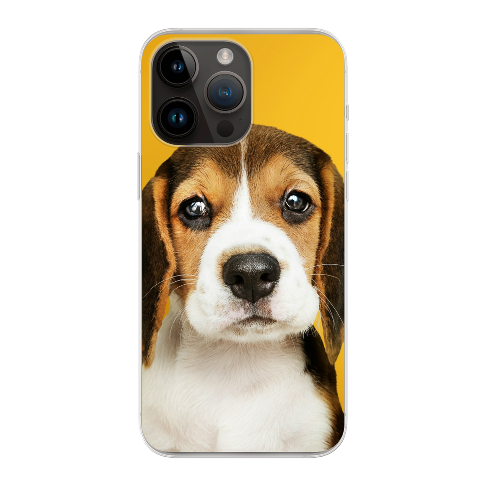 Apple iPhone 14 Pro Max Soft case (back printed, transparent)