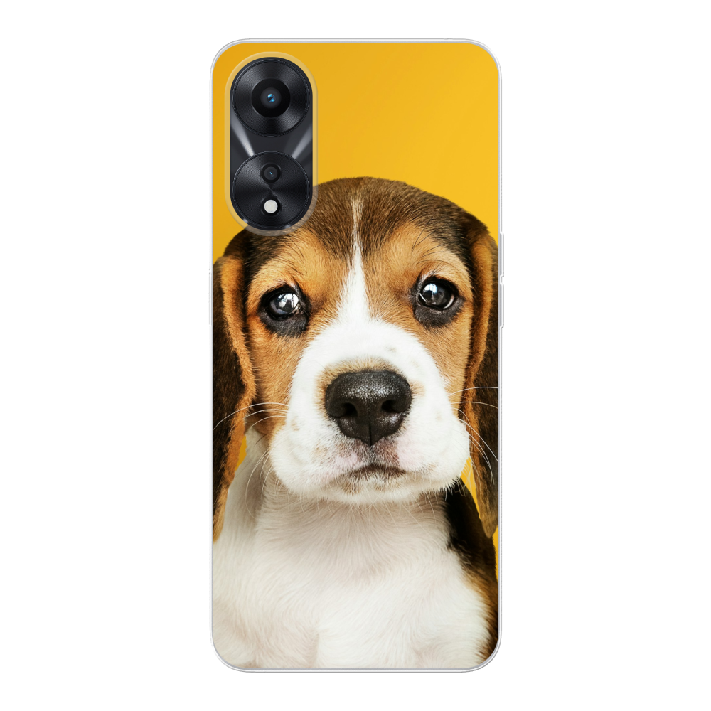 Oppo A78 5G / Oppo A58x Soft case (back printed, transparent)