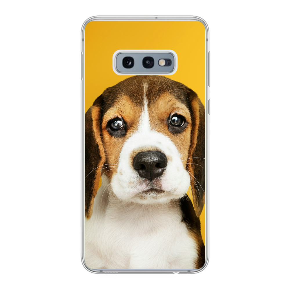 Samsung Galaxy S10e Soft case (back printed, transparent)