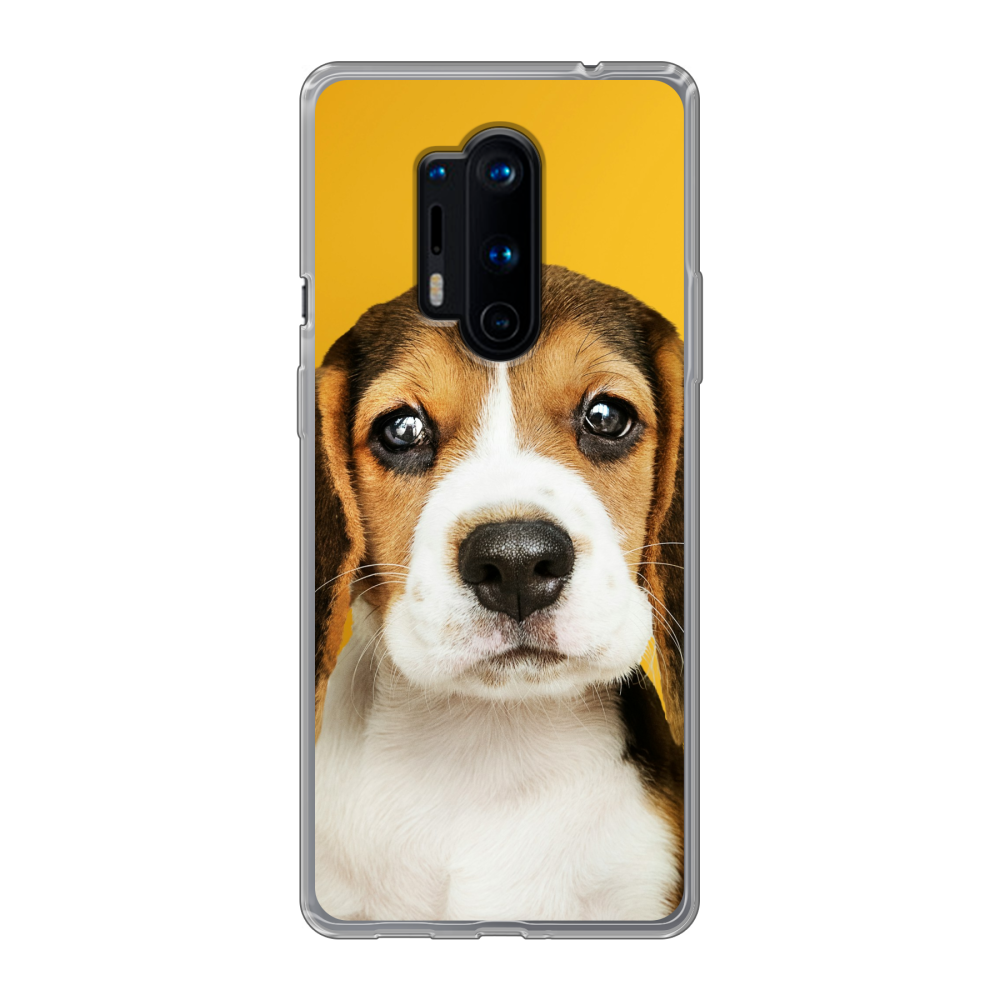 OnePlus 8 Pro Soft case (back printed, transparent)