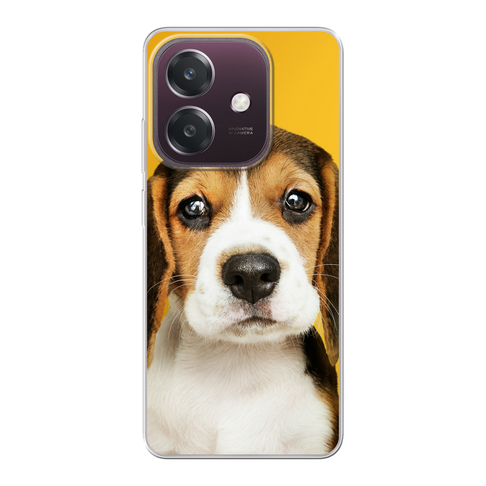 Oppo A60 5G Soft case (back printed, transparent)