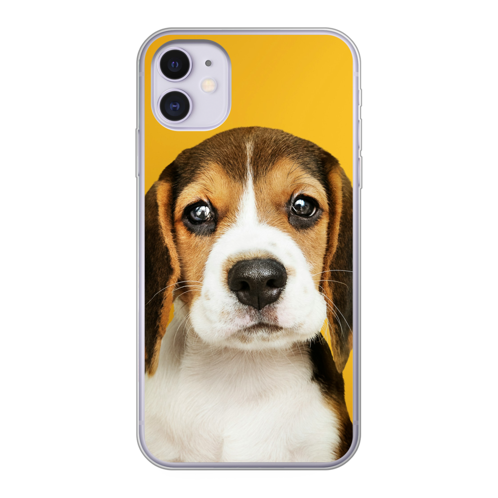 Apple iPhone 11 Soft case (back printed, transparent)