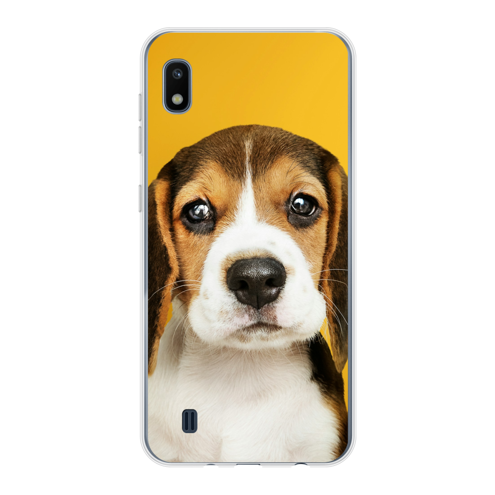 Samsung Galaxy A10 Soft case (back printed, transparent)