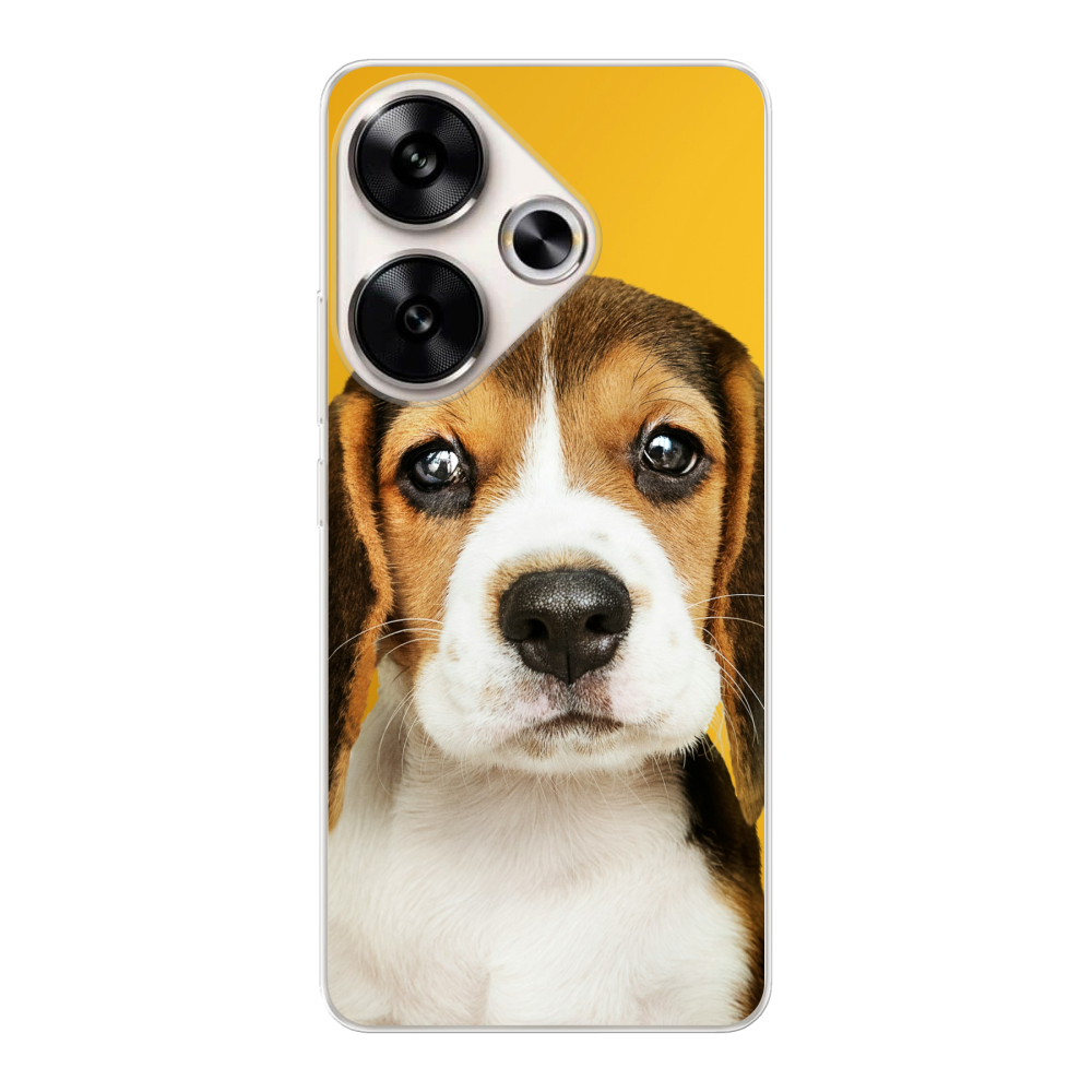 Xiaomi Poco F6 / Redmi Turbo 3 soft case (back printed, transparent)