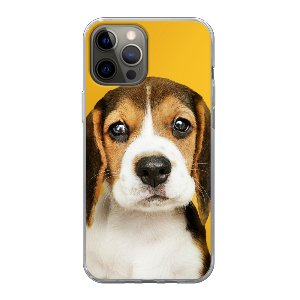 Apple iPhone 12 Pro Max Soft case (back printed, transparent)