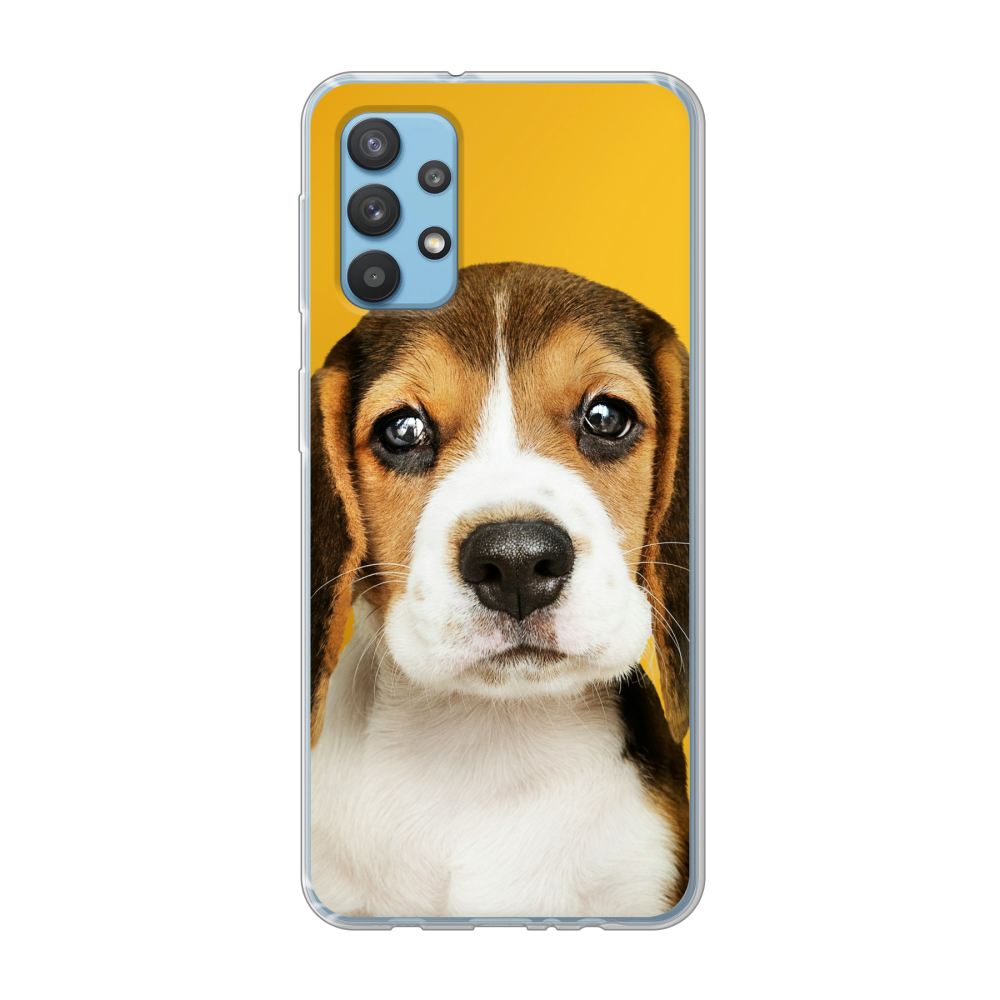 Samsung Galaxy A32 4G Soft case (back printed, transparent)
