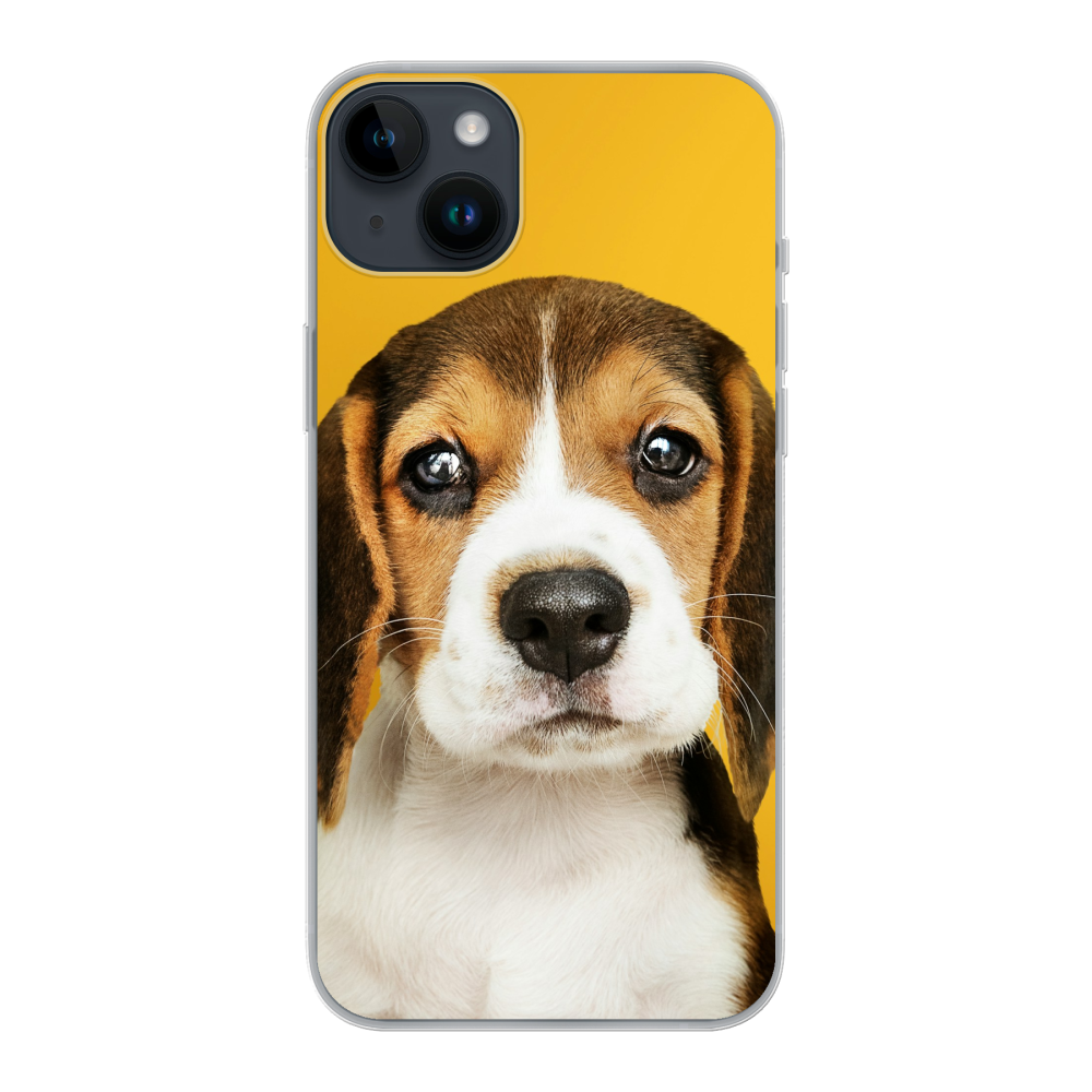 Apple iPhone 14 Plus Soft case (back printed, transparent)