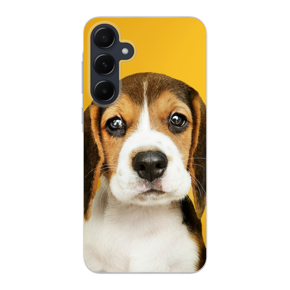 Samsung Galaxy A55 Soft case (back printed, transparent)