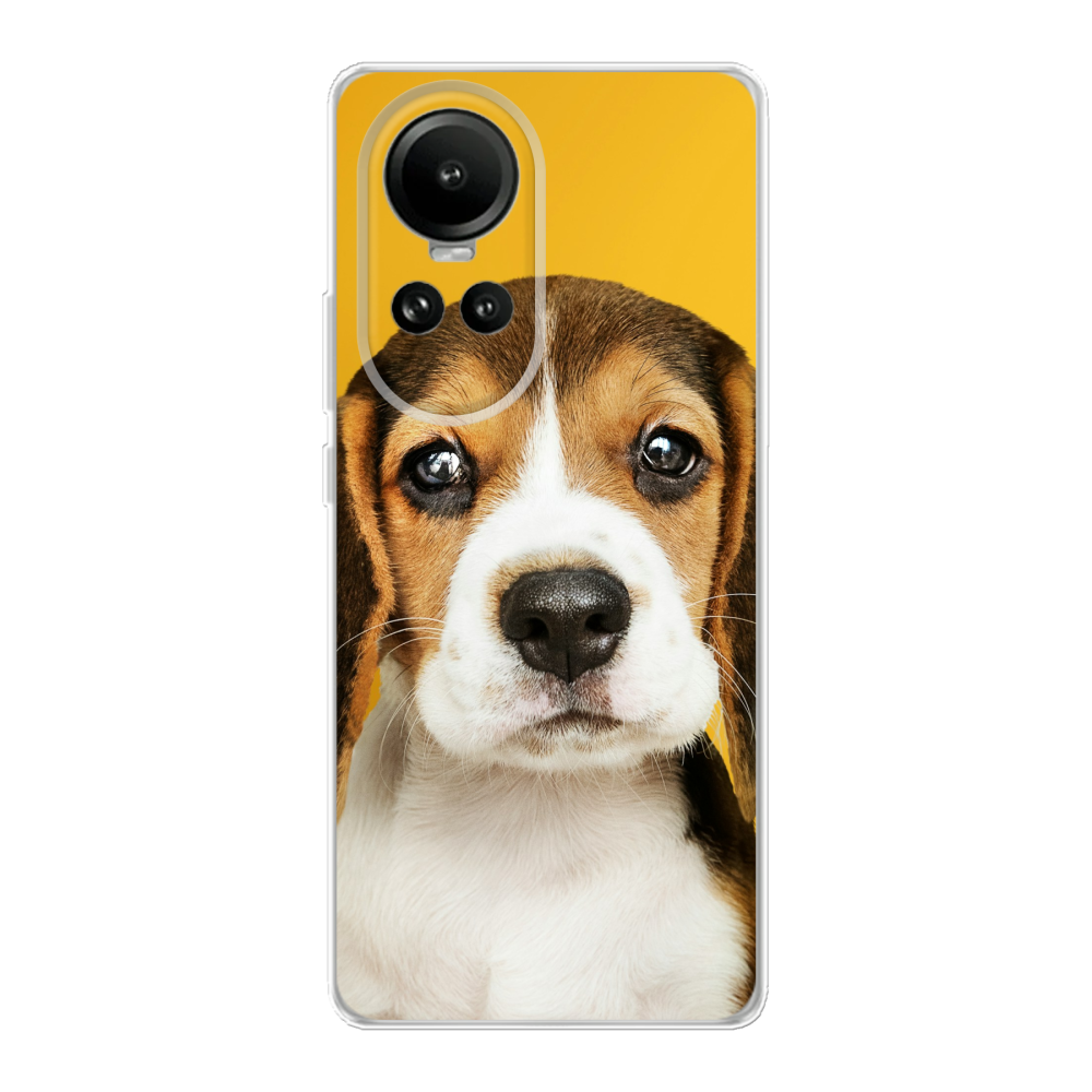 Oppo Reno10 Soft case (back printed, transparent)