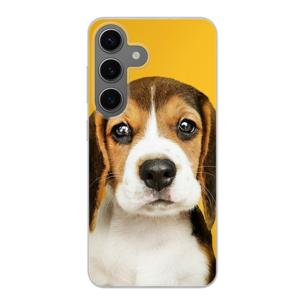 Samsung Galaxy S24 Soft case (back printed, transparent)