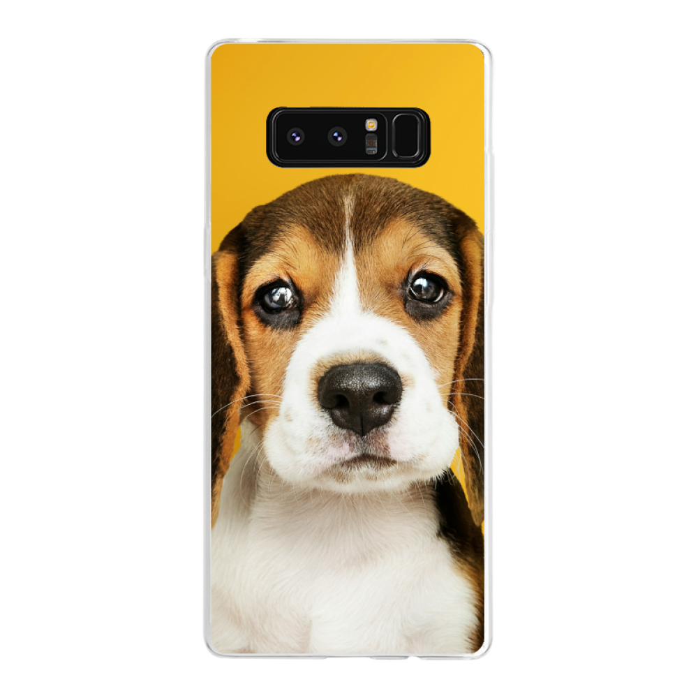 Samsung Galaxy Note 8 Soft case (back printed, transparent)