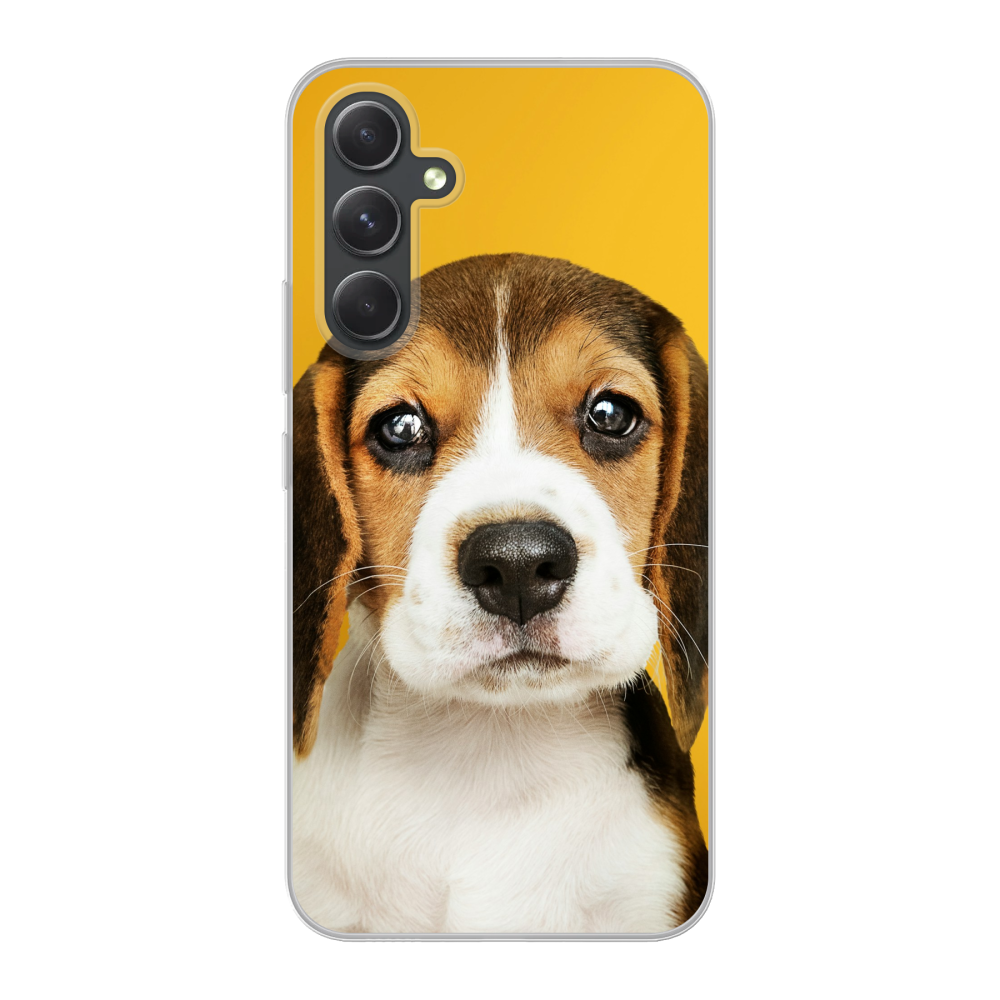 Samsung Galaxy A54 5G Soft case (back printed, transparent)