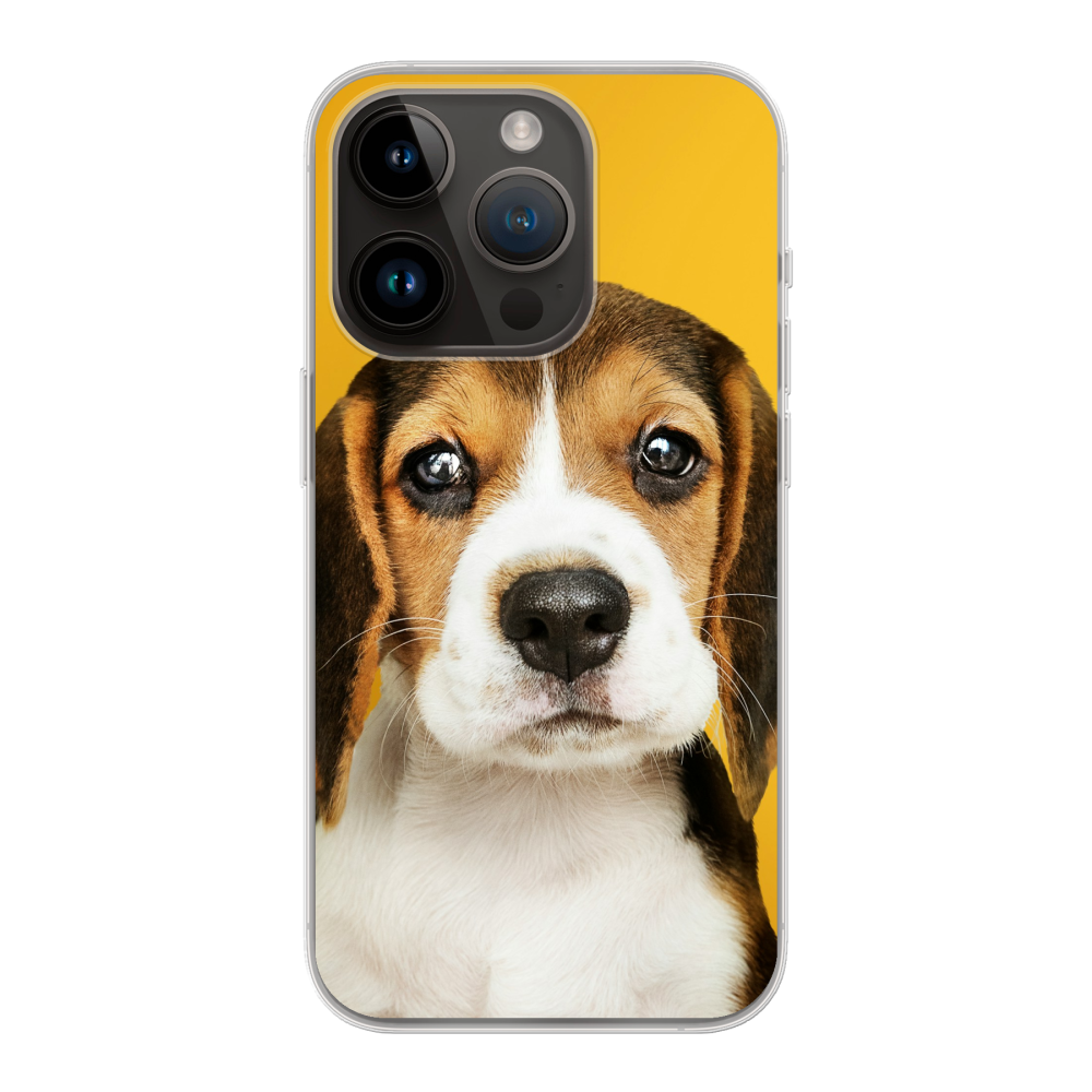 Apple iPhone 14 Pro Soft case (back printed, transparent)