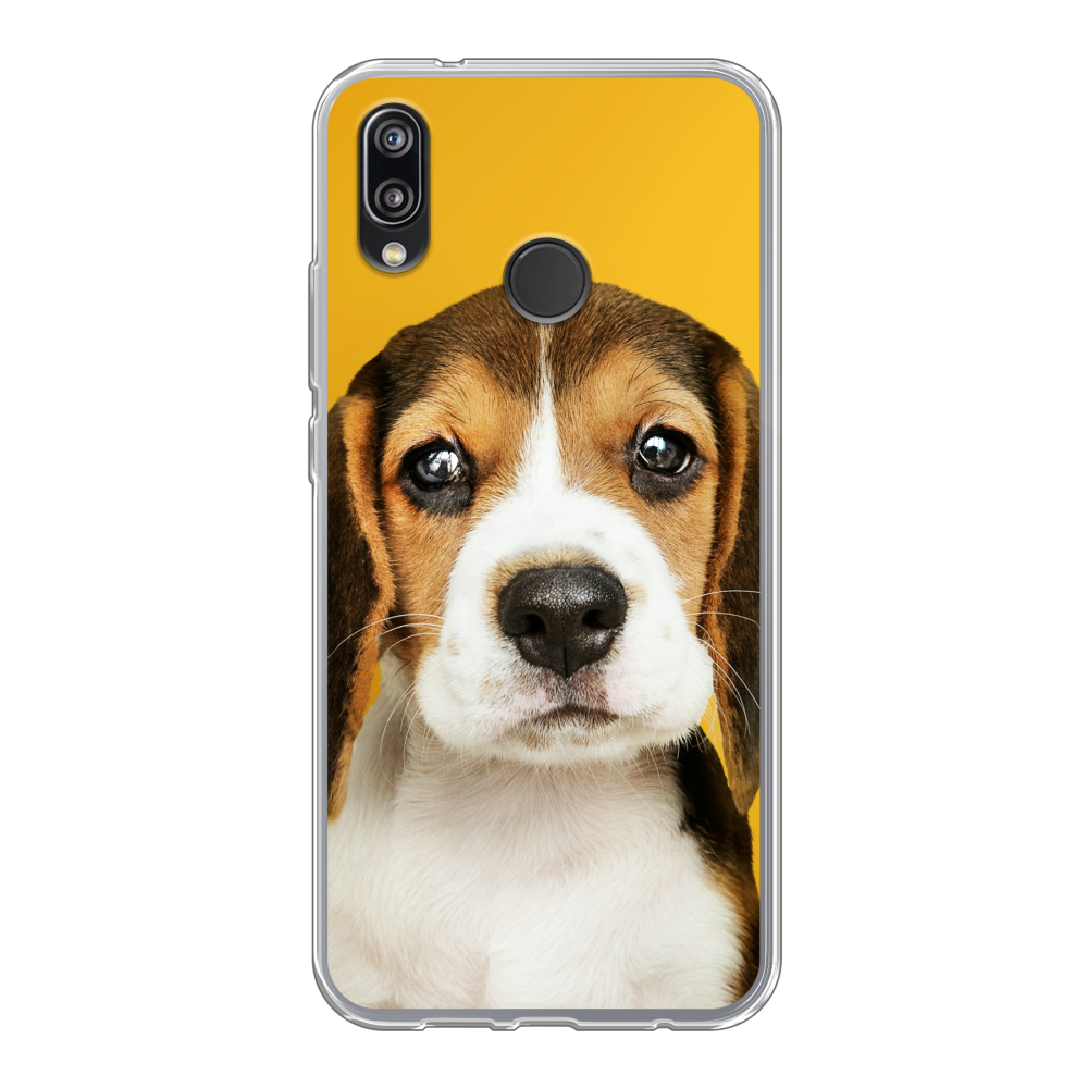 Huawei P20 Lite Soft case (back printed, transparent)