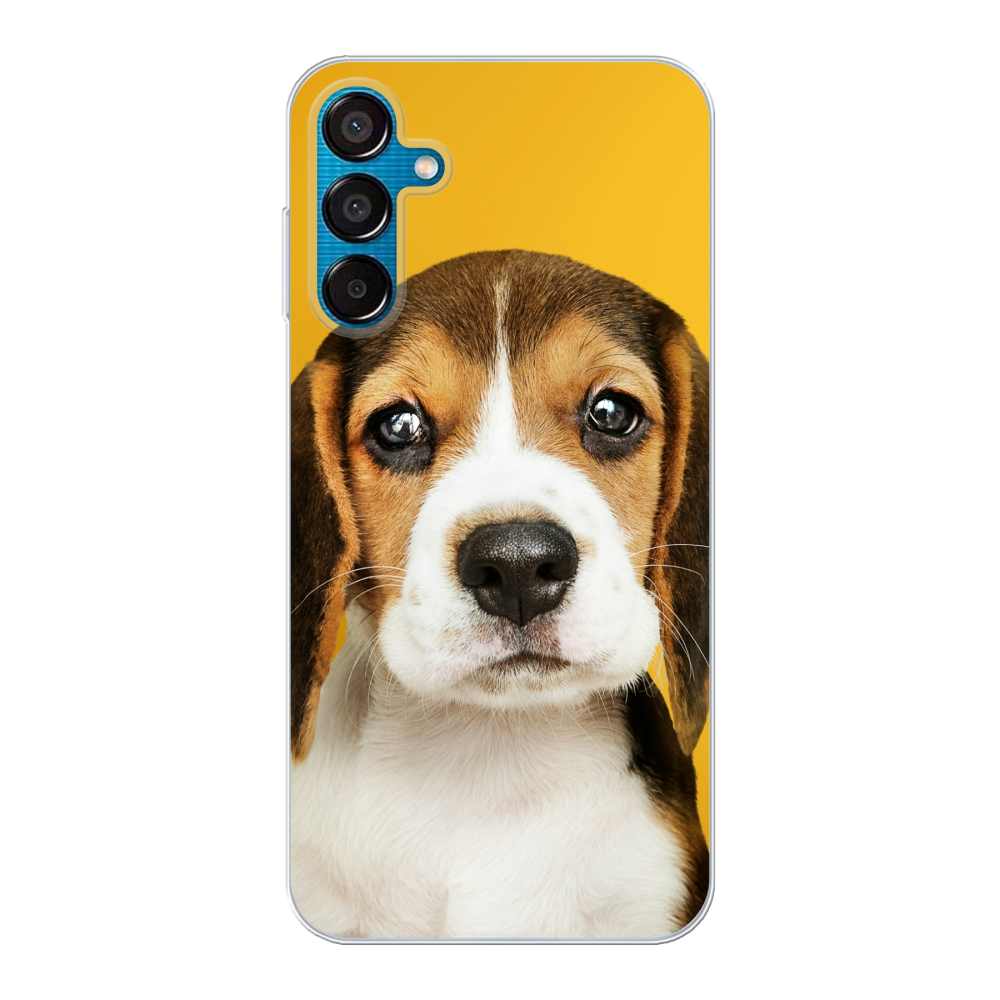 Samsung Galaxy M15 Soft case (back printed, transparent)