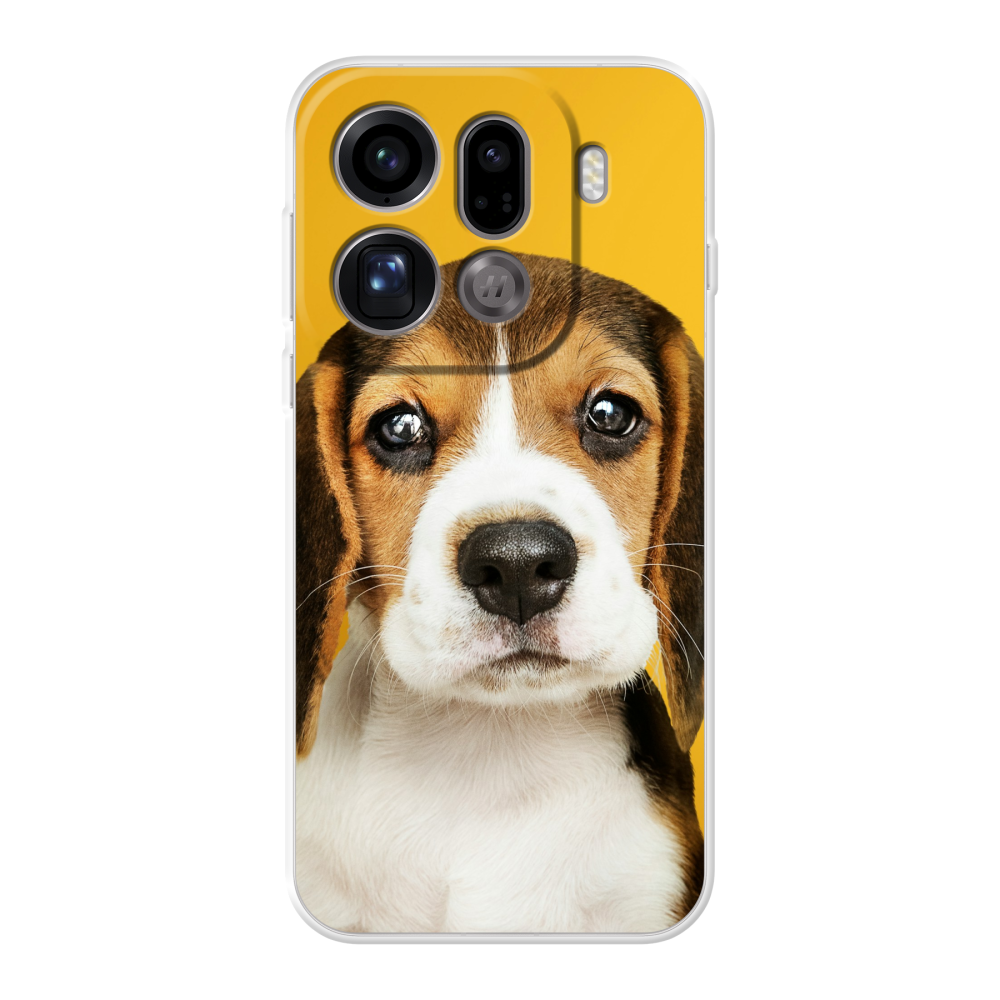 Oppo Find X9 Pro Soft case (back printed, transparent
