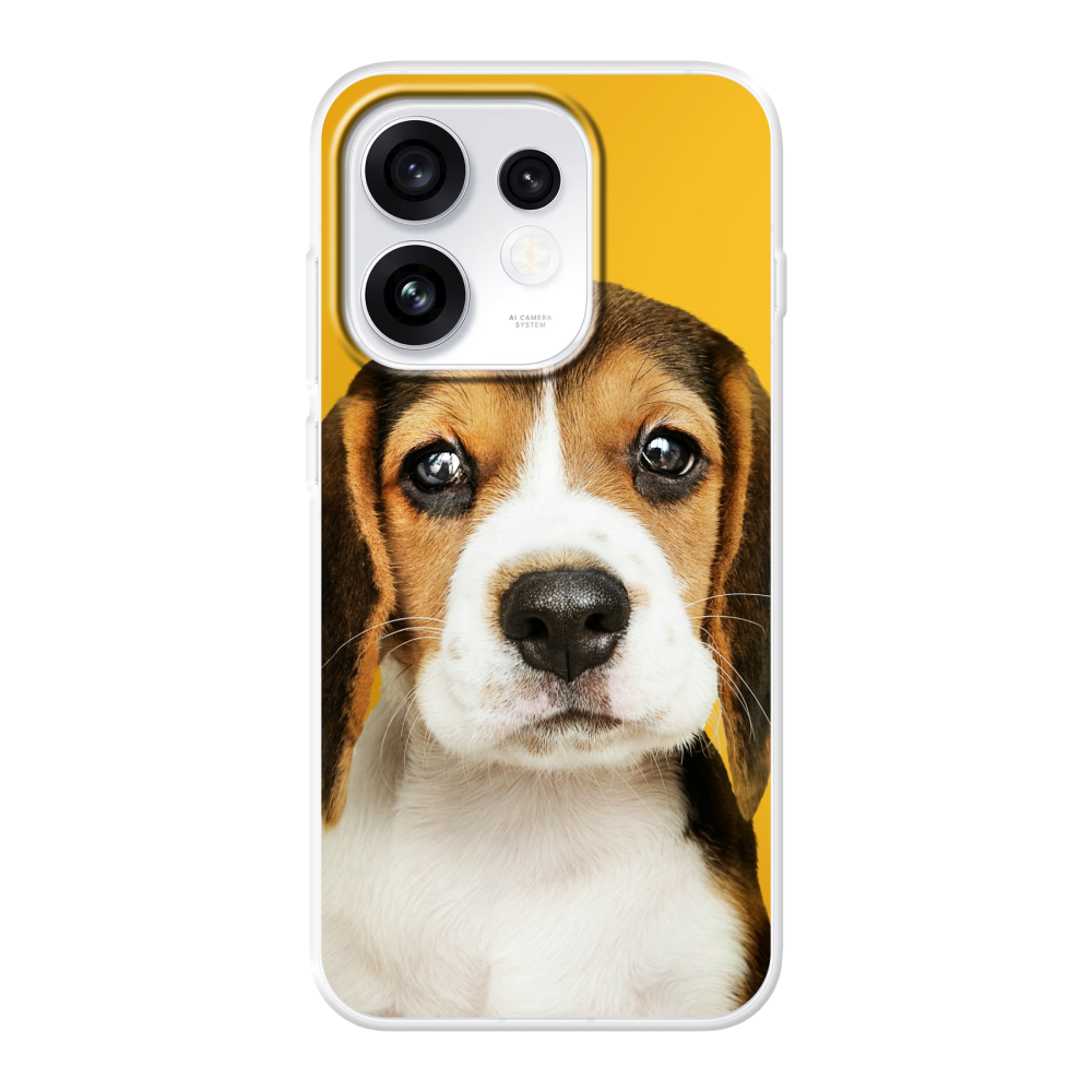 Oppo Reno16 / Reno16 Pro soft case (back printed, transparent)