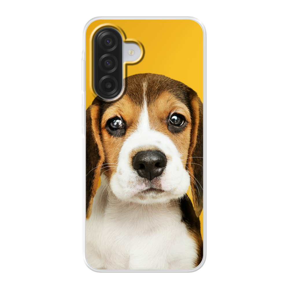 Samsung Galaxy A18 5G Soft case (back printed, transparent)