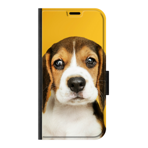 Samsung Galaxy S24 Wallet case (front printed, black)
