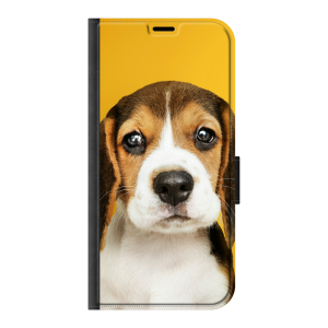 Apple iPhone 17 Pro Max Wallet case (front printed, black)