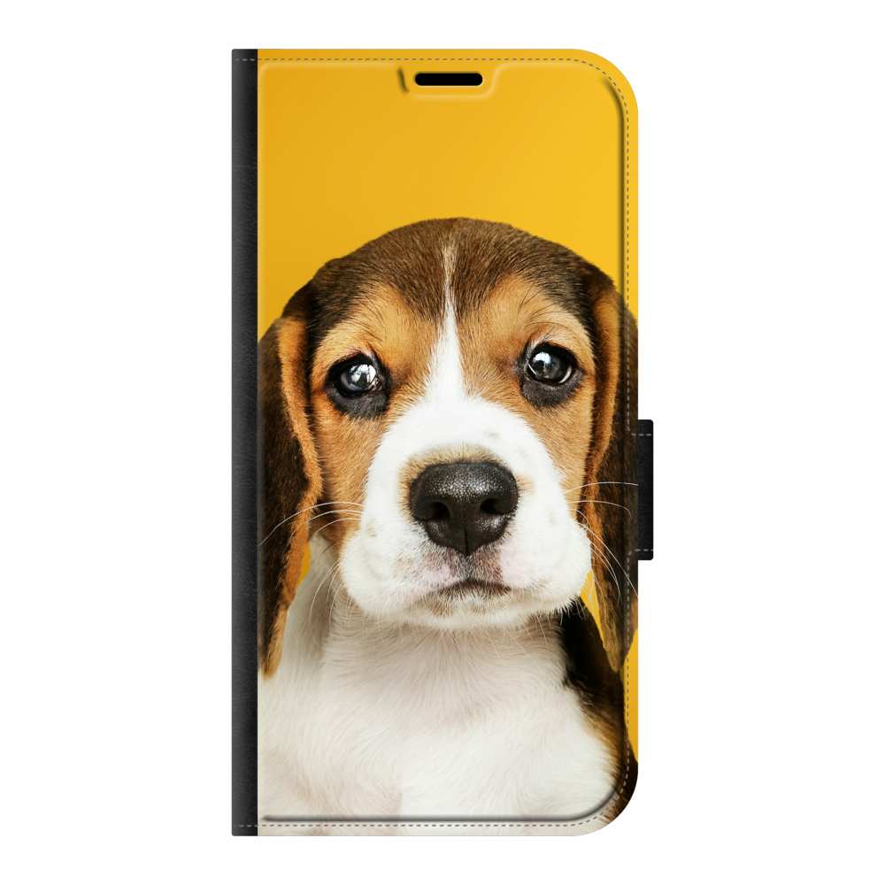 Apple iPhone 16 Pro Wallet case (front printed, black)