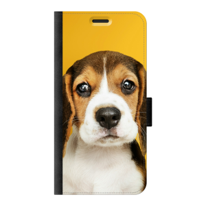 Huawei P20 Lite Wallet case (front printed, black)