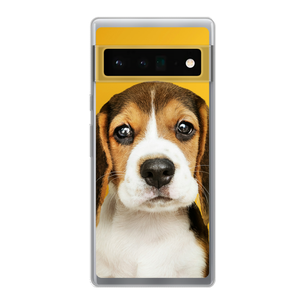 Google Pixel 6 Pro Soft case (back printed, transparent)