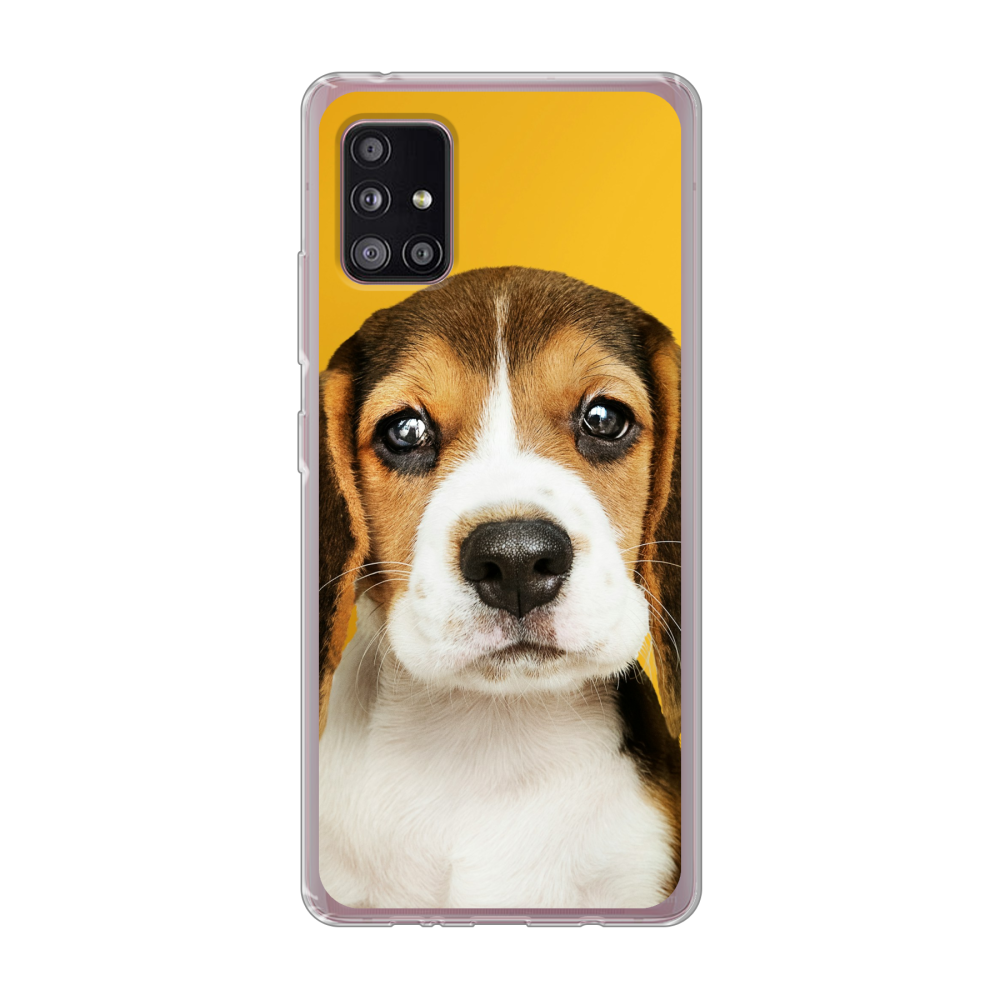 Samsung Galaxy A51 5G Soft case (back printed, transparent)