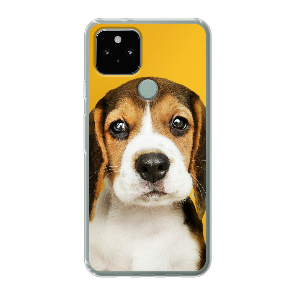 Google Pixel 5 Soft case (back printed, transparent)