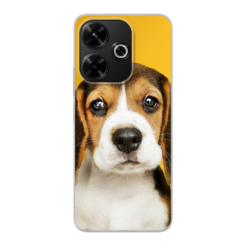 Xiaomi Redmi 13 / Redmi 13X / Redmi Note 13R / Poco M6 4G Soft case (back printed, transparent)
