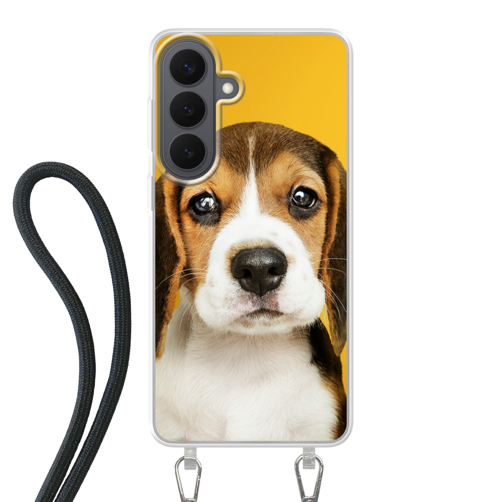 Samsung Galaxy S26 Plus Crossbody case (back printed, transparent)