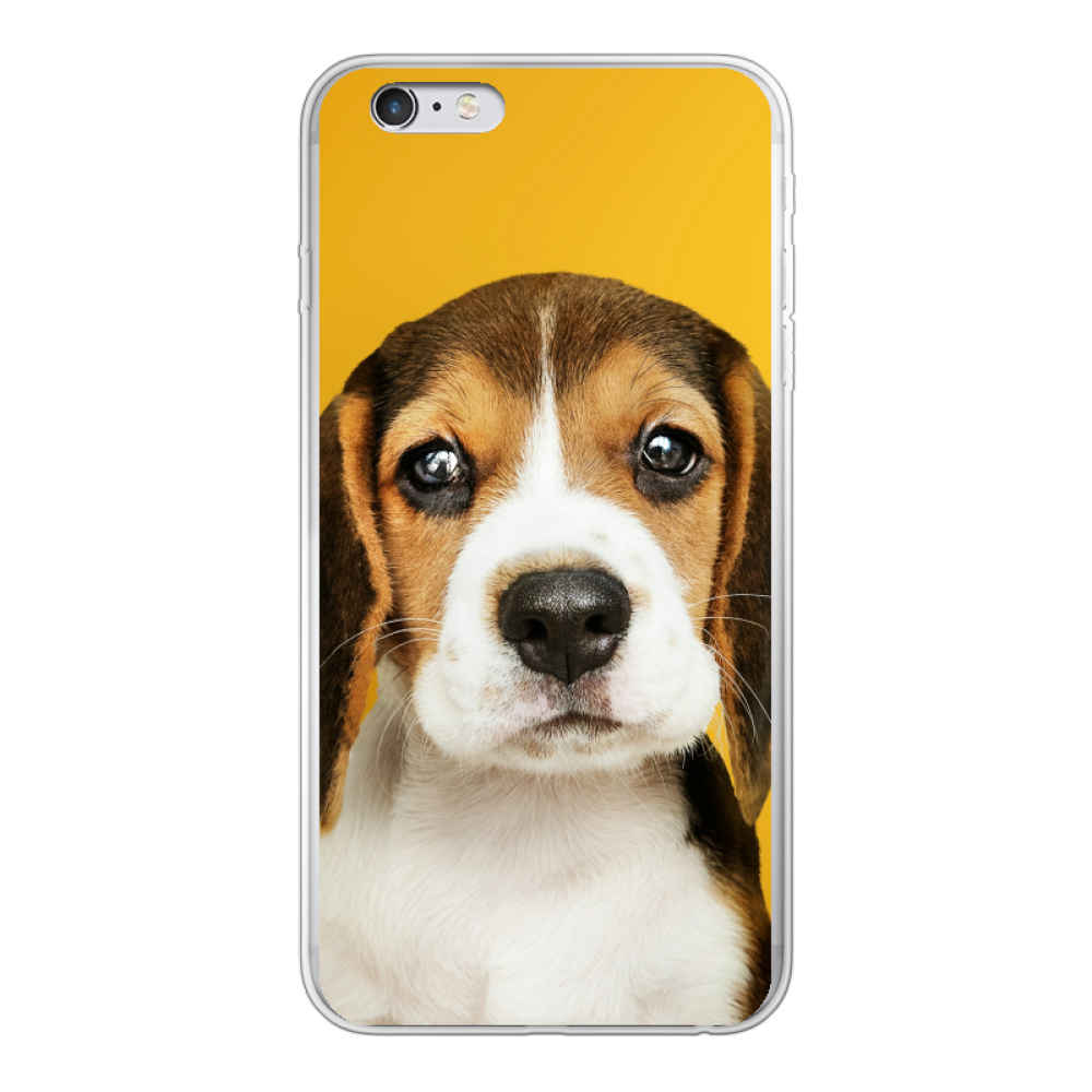 Apple iPhone 6 Plus / 6s Plus Soft case (back printed, transparent)