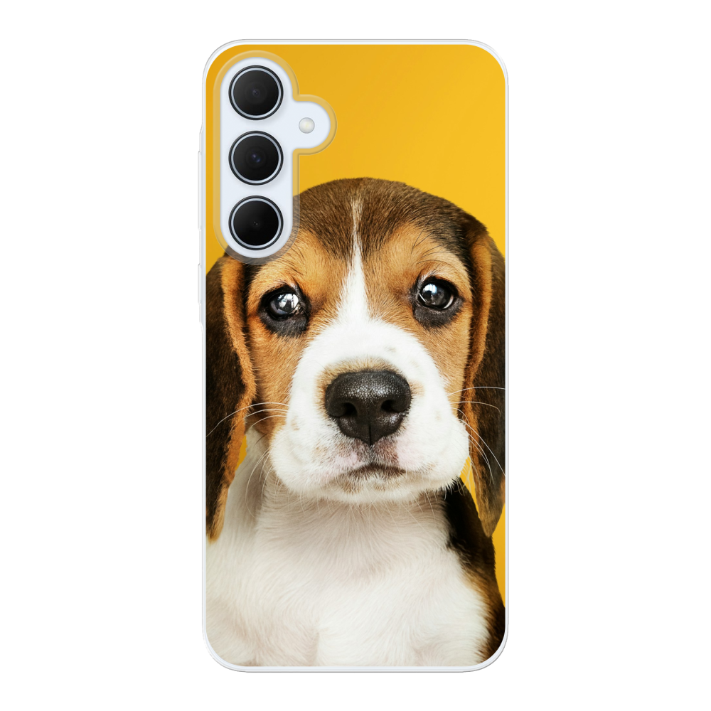 Samsung Galaxy A35 Soft case (back printed, transparent)