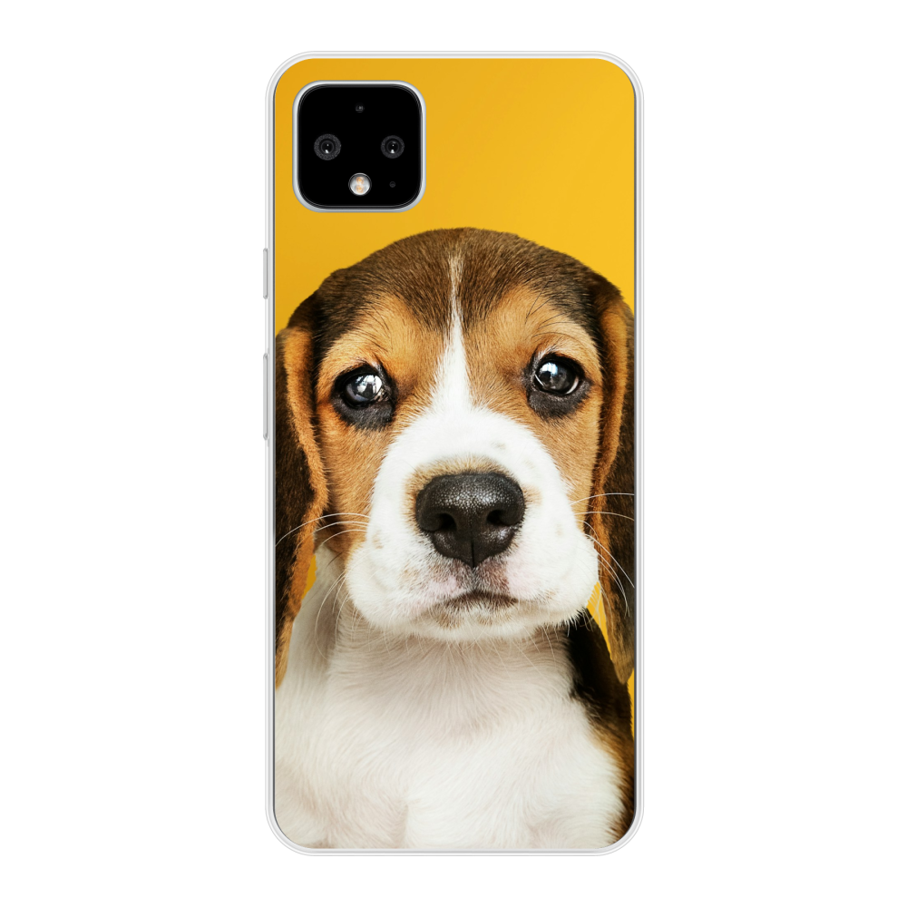 Google Pixel 4 XL Soft case (back printed, transparent)