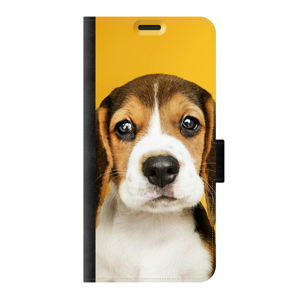 Samsung Galaxy S20 Wallet case (front printed, black)
