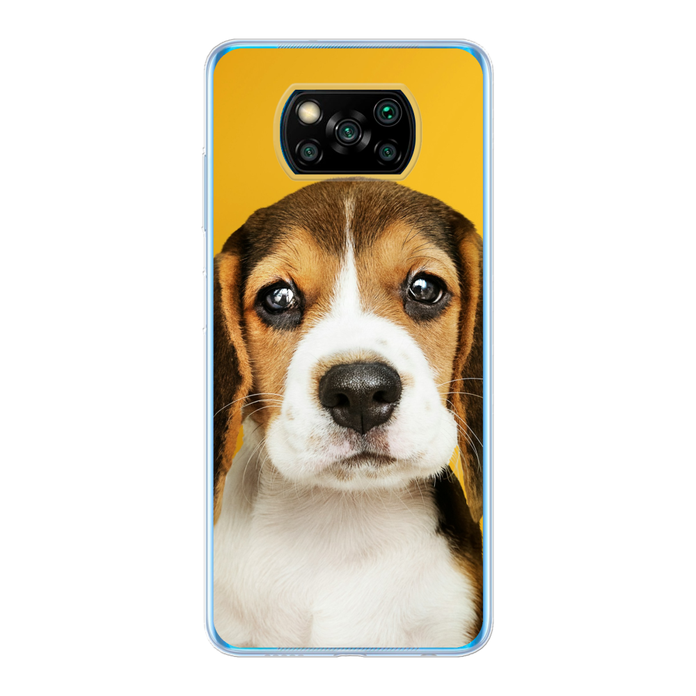 Xiaomi Poco X3 NFC / Poco X3 Pro Soft case (back printed, transparent)